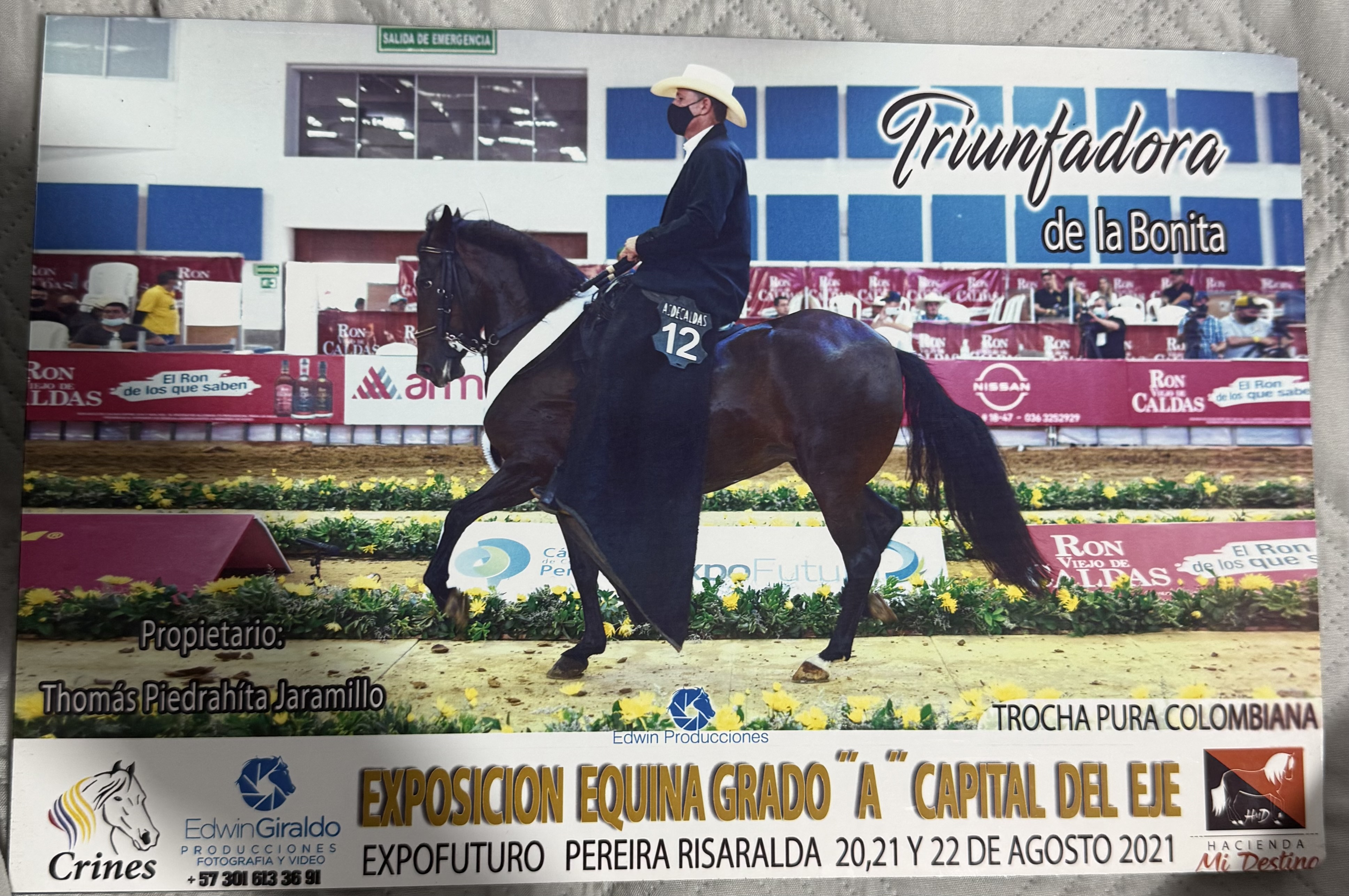 Triunfadora de la bonita
